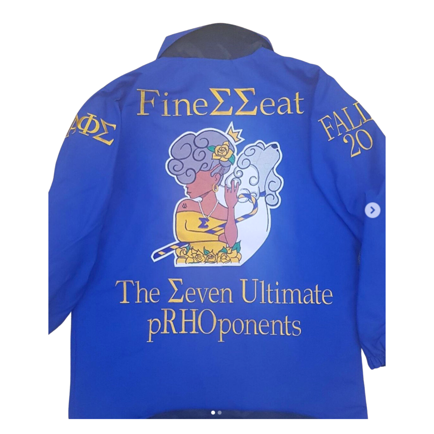 Sigma Gamma Rho Reversible Jacket. Please read FULL description