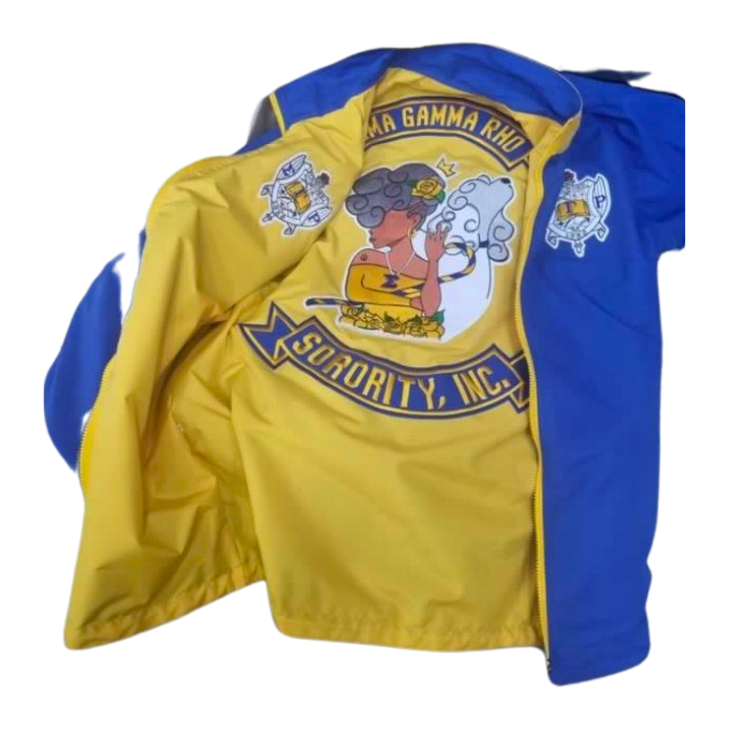 Sigma Gamma Rho Reversible Jacket. Please read FULL description