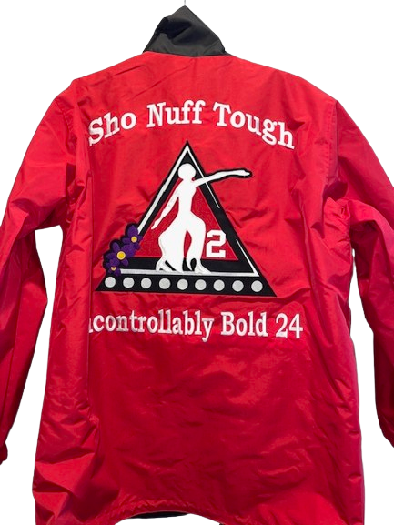 Delta Sigma Theta Reversible Jacket. Please read FULL description