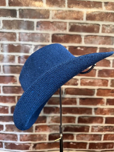 So Sweet Cowgirl Hat Blue or Silver