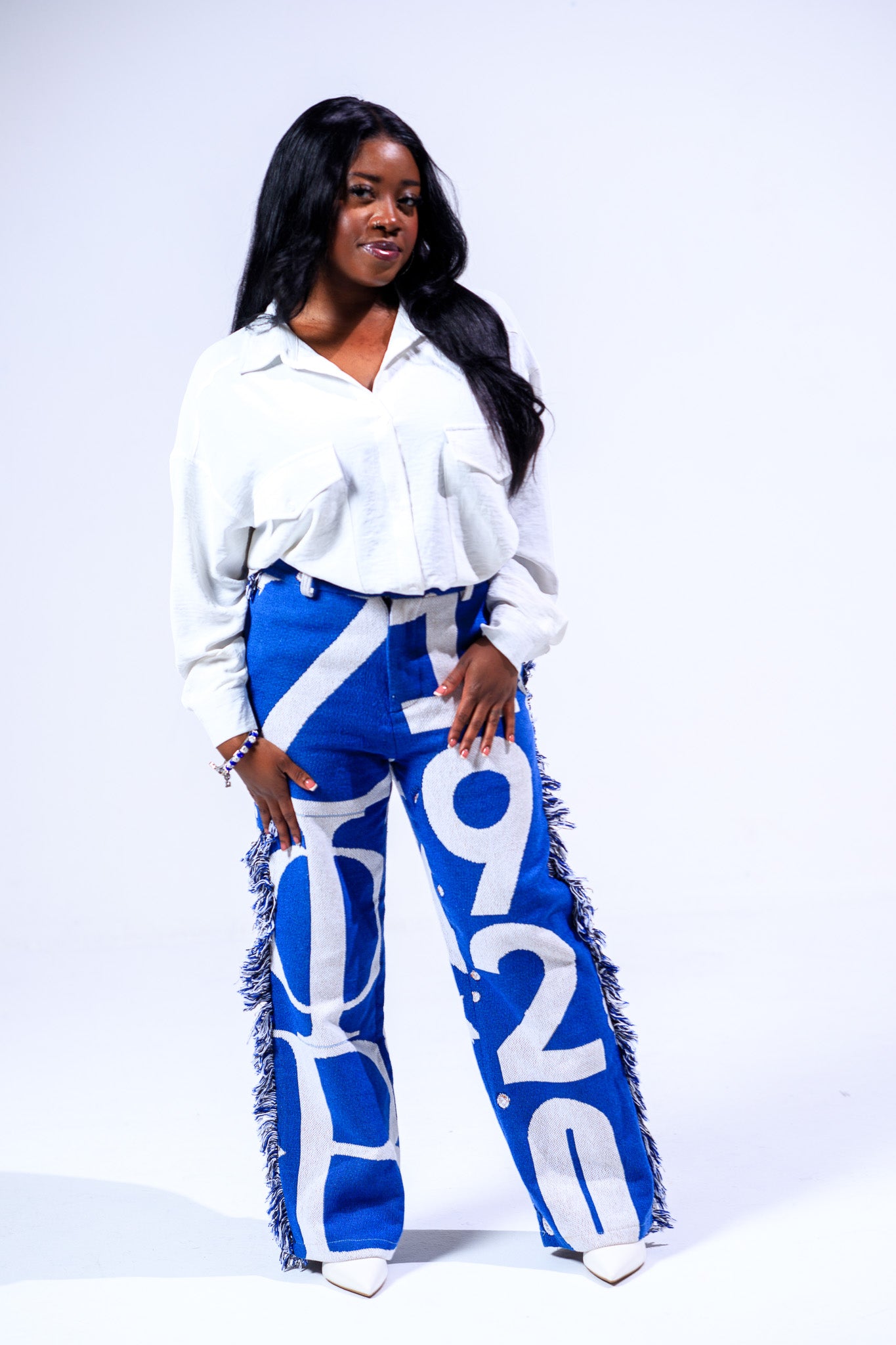 PITTZZ PANTS ペイント Zeta Phi Beta 1920 Tapestry Pants | Only Took Five
