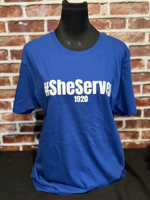 #SheServed 1920 T-shirt PRE-ORDER