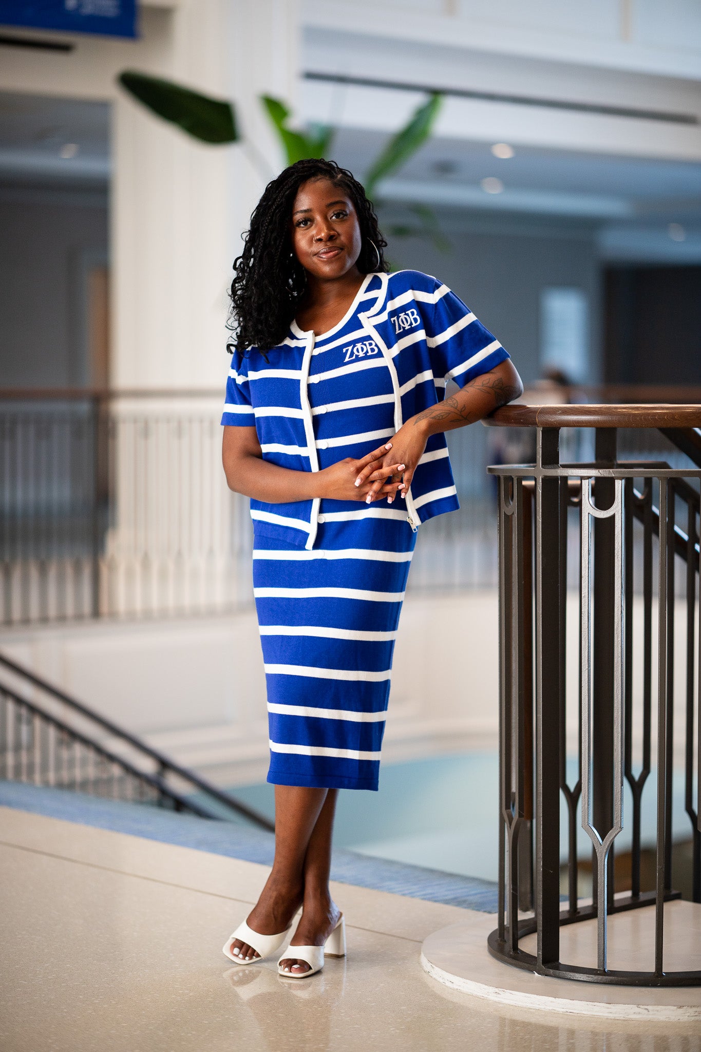 The Lauren Zeta Phi Beta 2-Piece Dress Set