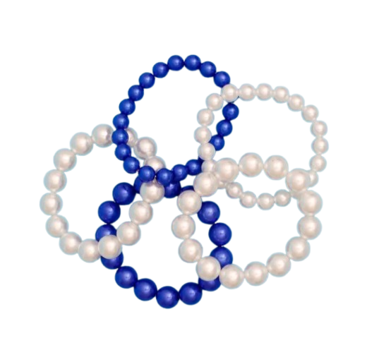 5 Sets of 5 Unbranded Beaded Bracelets