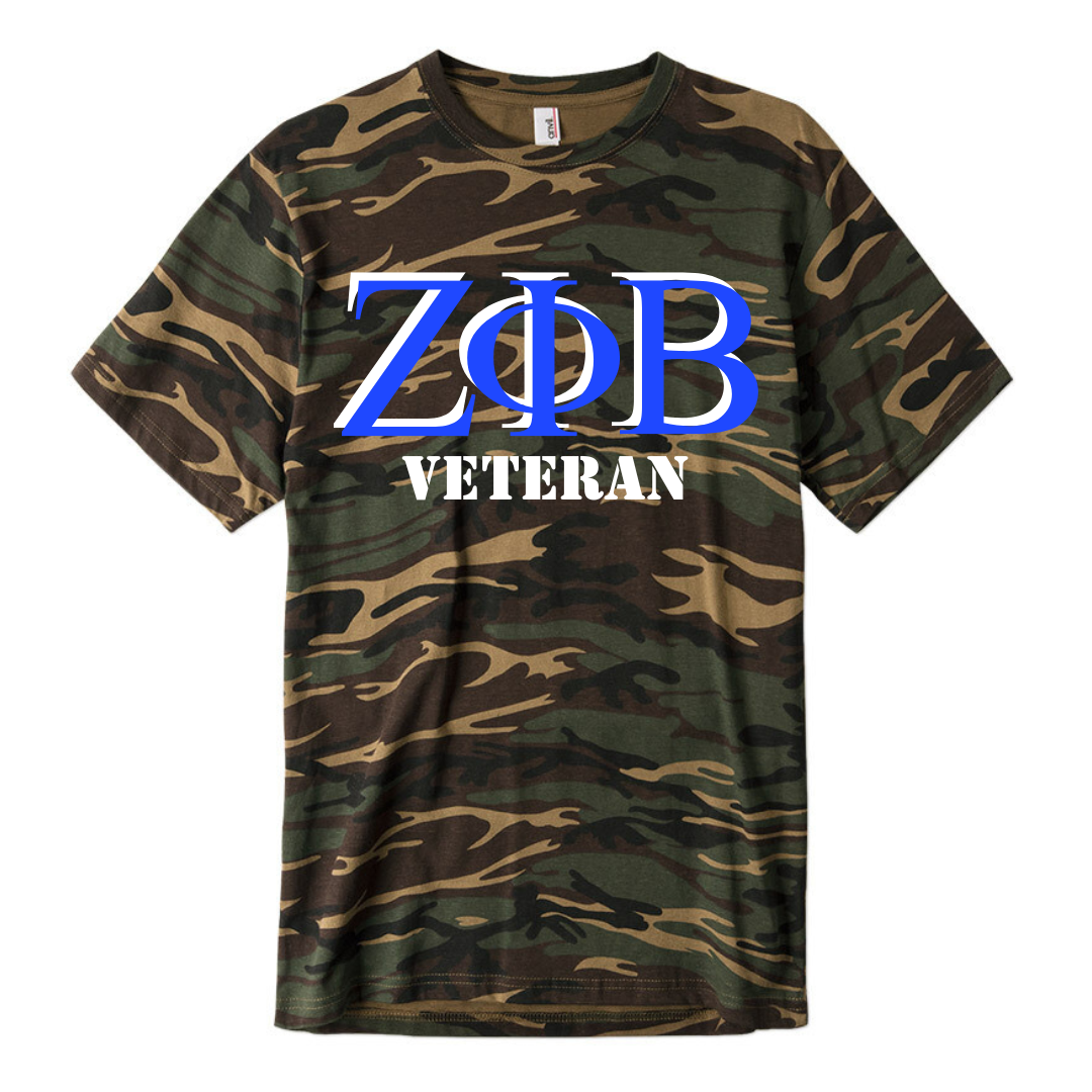 Camo ZETA Veteran Shirt