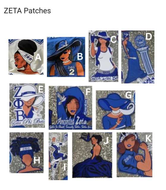 Zeta Phi Beta Reversible Jacket. Please read FULL description