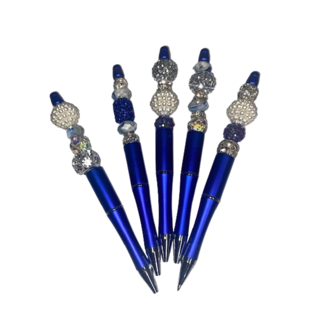 1 Zeta Blue/White Pen