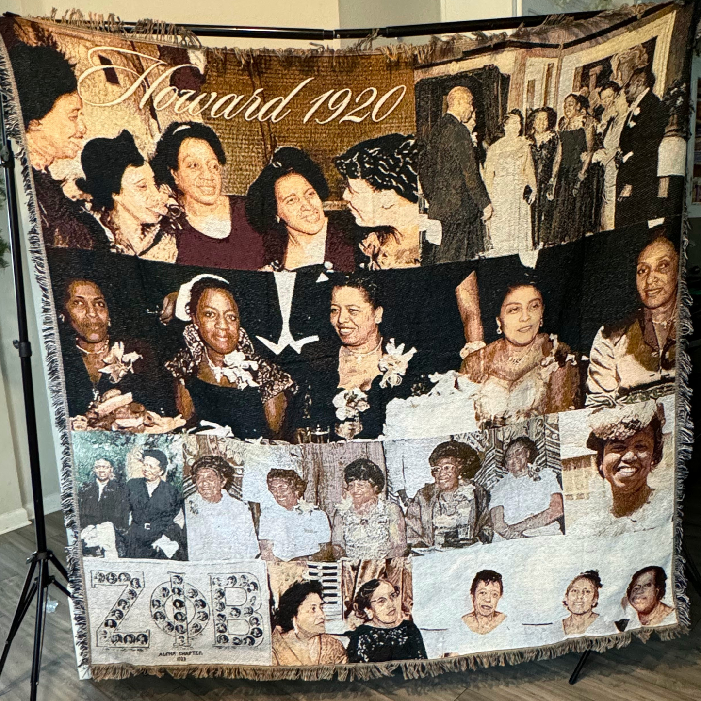 The Howard Woven Tapestry Blanket – Limited Edition