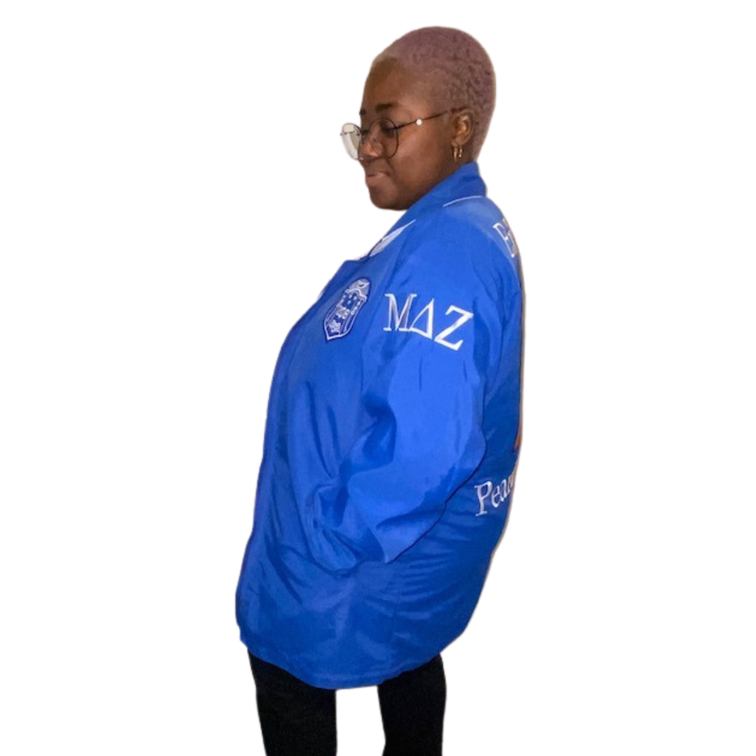 Zeta Phi Beta Reversible Jacket. Please read FULL description