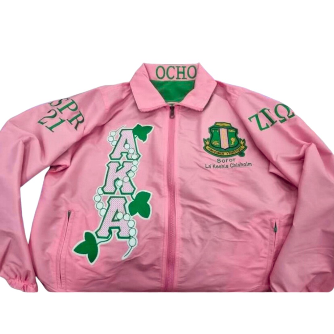 Alpha Kappa Alpha Line Jacket Reversible Only Took Five