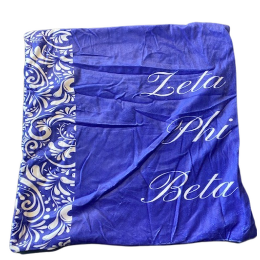 Zeta Script Pillowcase