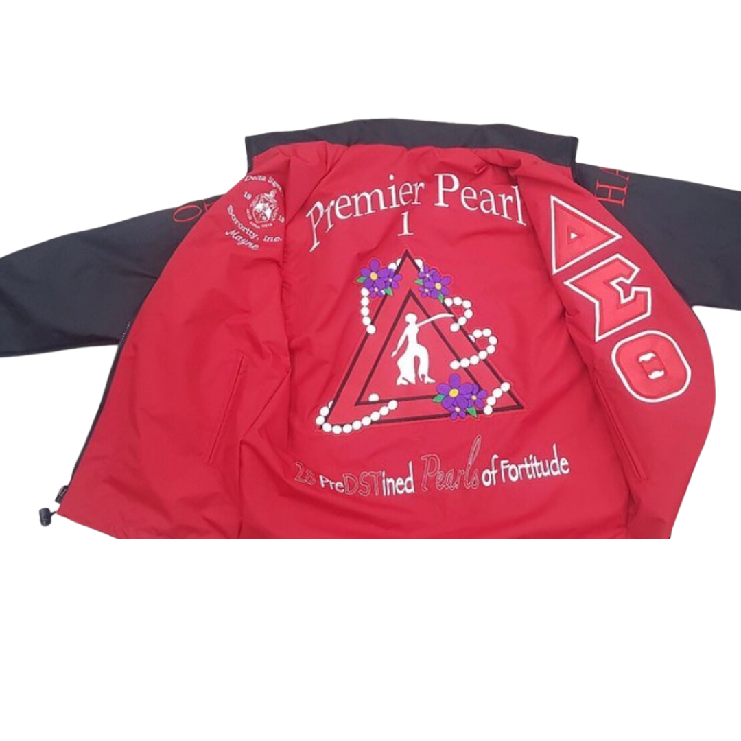 Delta Sigma Theta Reversible Jacket. Please read FULL description-thumbmail-4