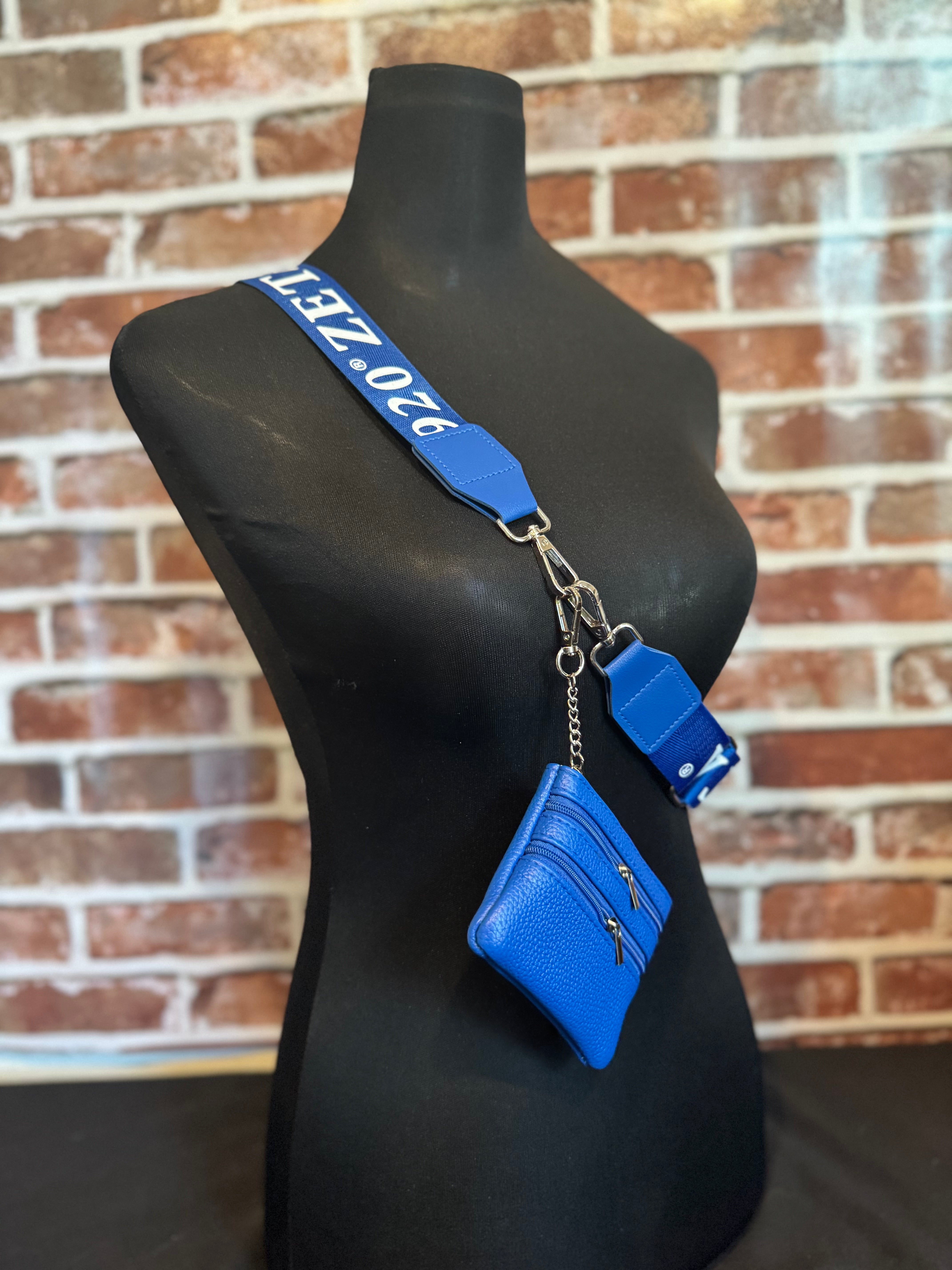 Zeta Purse Strap & Card Holder/ Coin Wallet