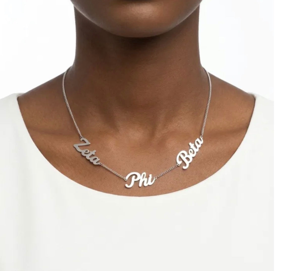 ZPHIB Script Necklace-thumbmail-1