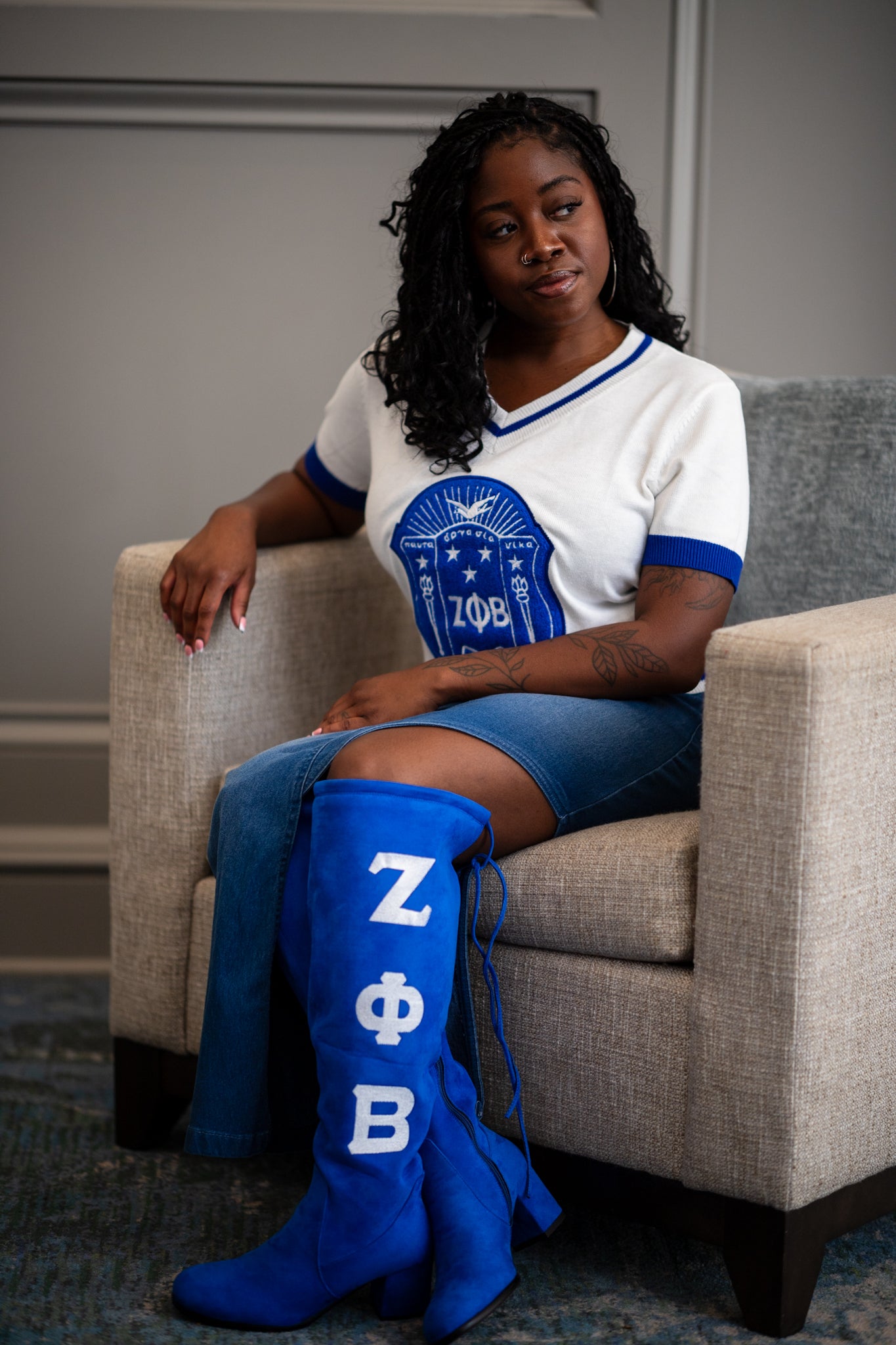 Not Your Average Zeta Knee-High Boots-thumbmail-3