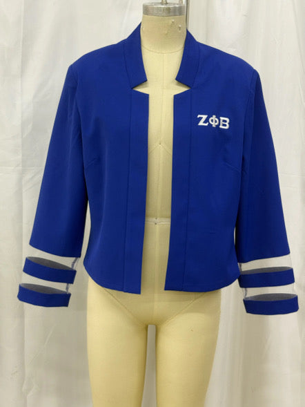 The Kayla ZΦB Open-Front Blazer-thumbmail-3