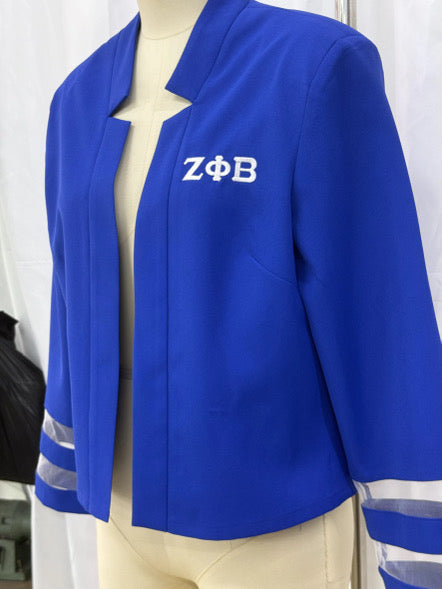 The Kayla ZΦB Open-Front Blazer-thumbmail-2