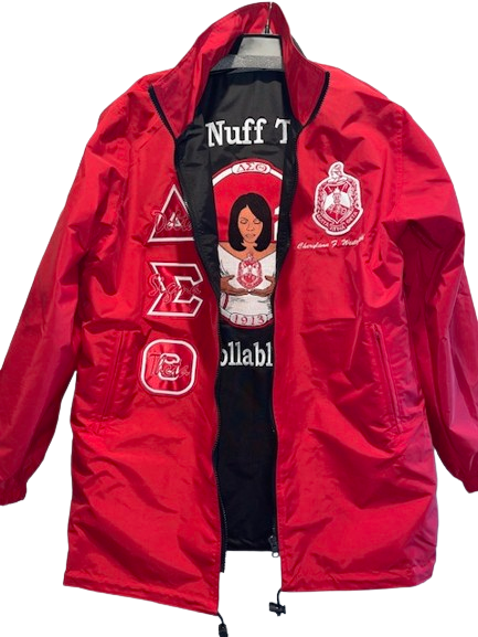 Delta Sigma Theta Reversible Jacket. Please read FULL description-thumbmail-2