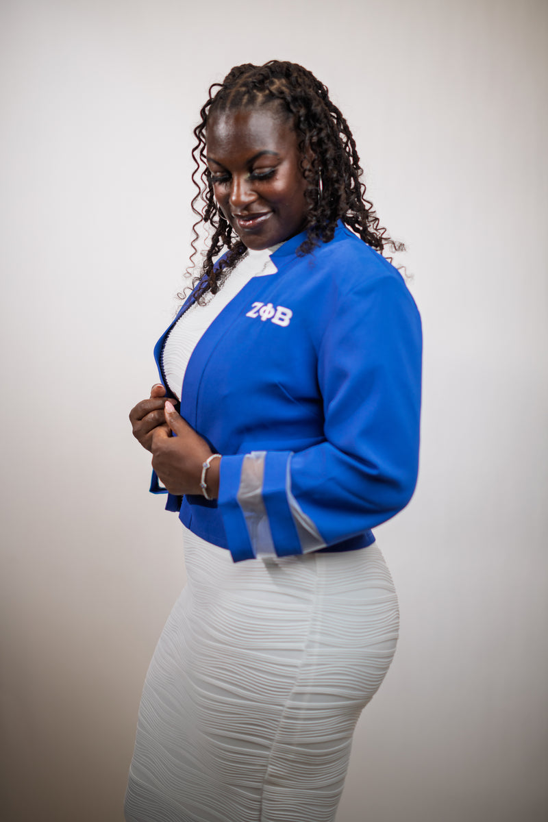 The Kayla ZPB Open-Front Blazer
