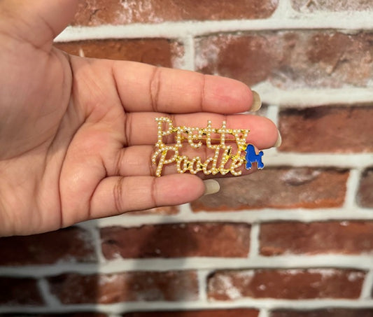 Pretty Poodle Pin