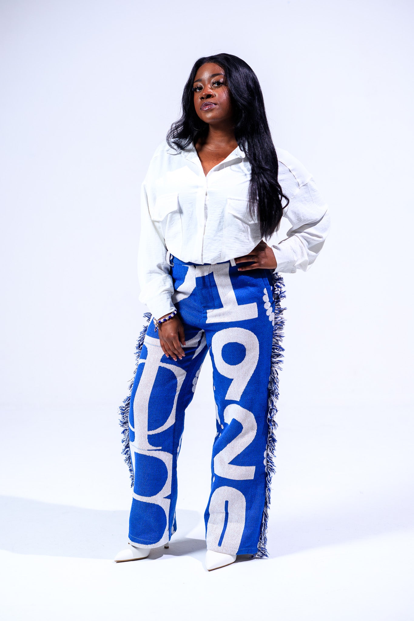 Zeta Phi Beta 1920 Tapestry Pants | Only Took Five