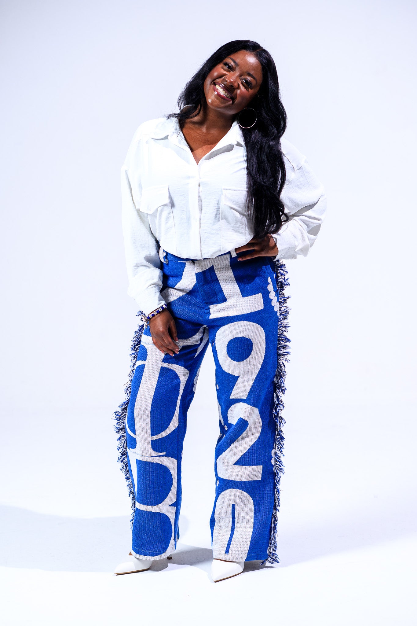 Zeta Phi Beta 1920 Tapestry Pants | Only Took Five
