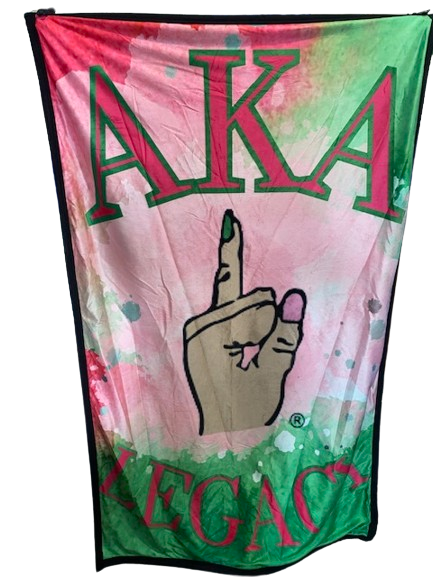 Aka sorority blankets hot sale