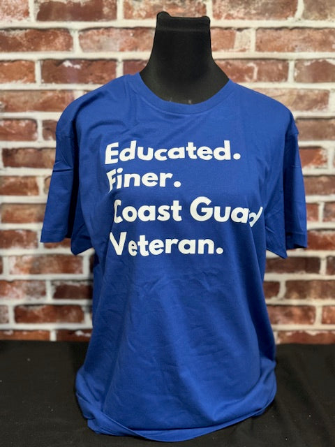 Coast Guard Veteran T-shirt PRE-ORDER