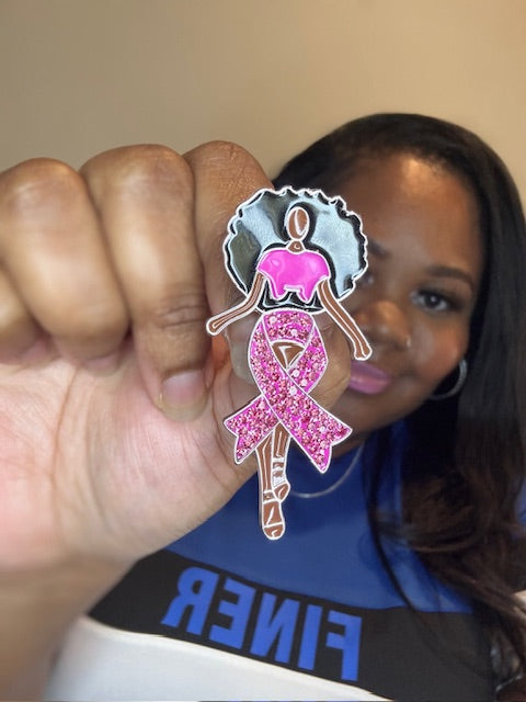 Goddess Breast Cancer Pin1