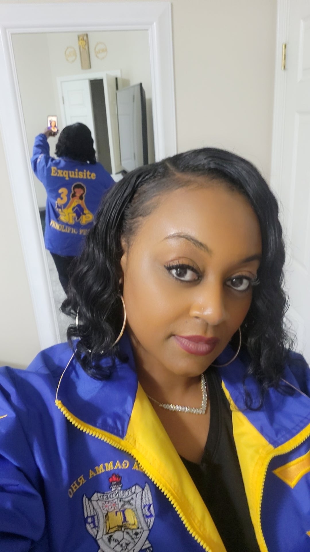 Sigma Gamma Rho Reversible Jacket. Please read FULL description