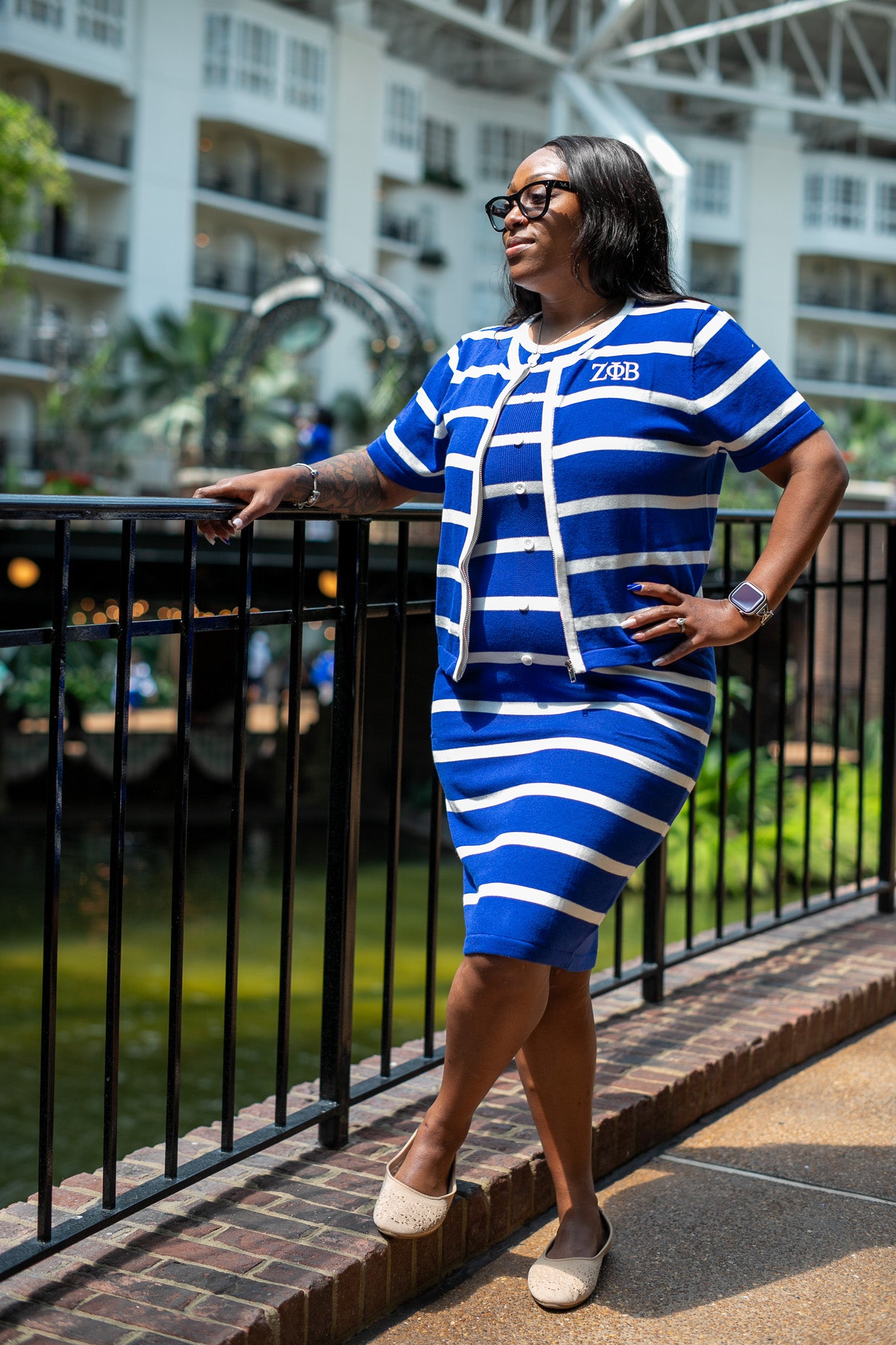 The Lauren Zeta Phi Beta 2-Piece Dress Set