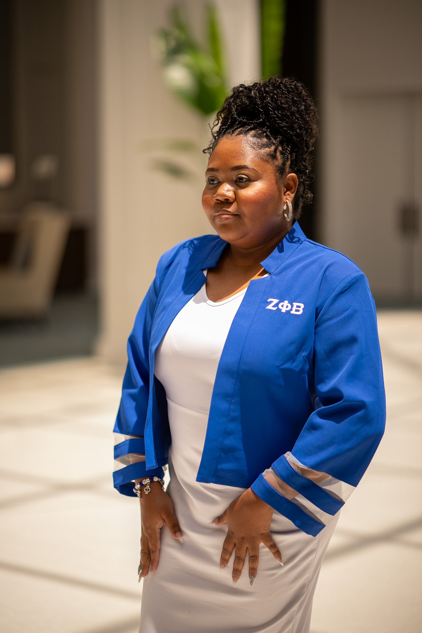 The Kayla ZPB Open-Front Blazer-thumbmail-2