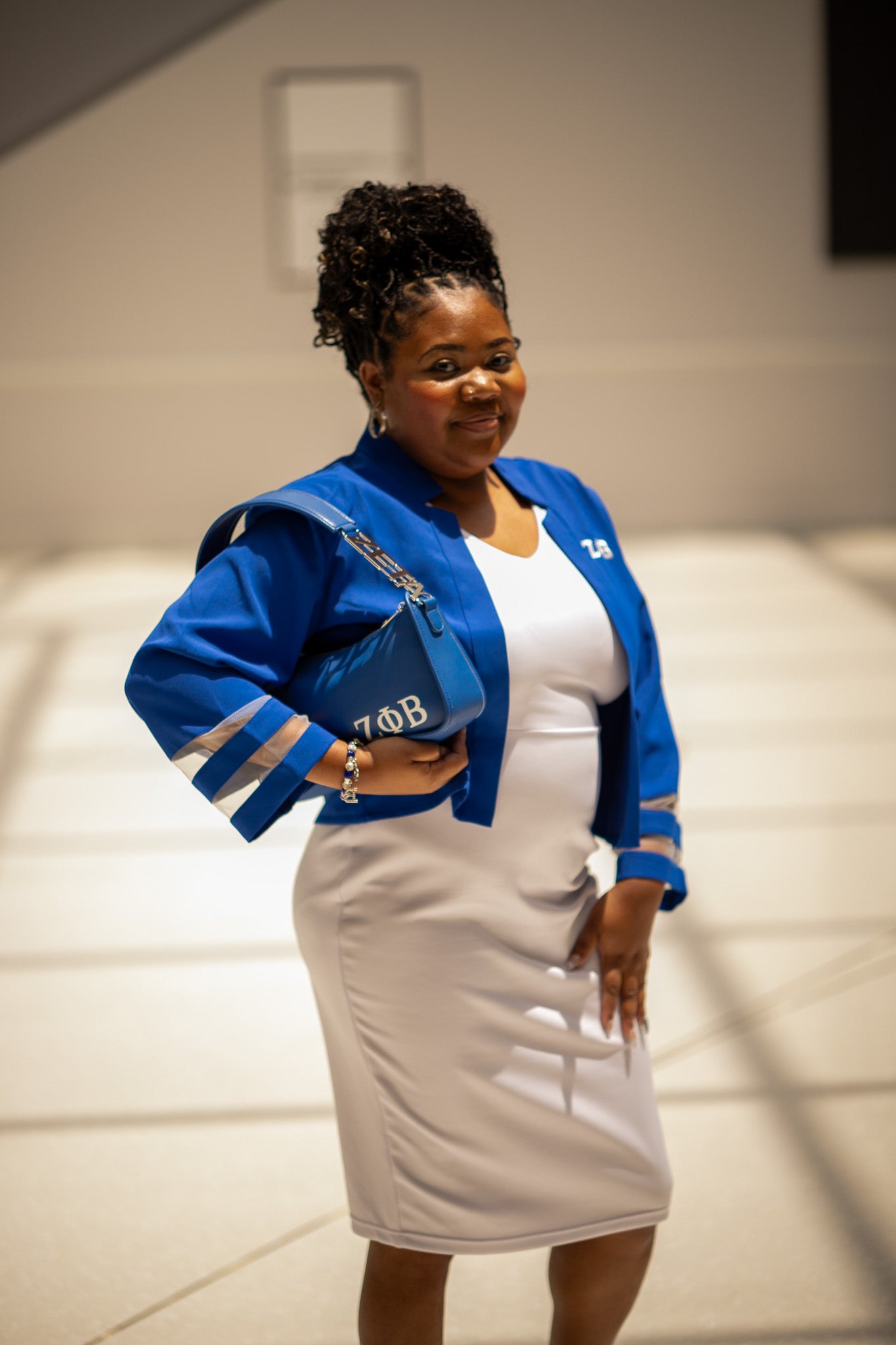 The Kayla Zeta Phi Beta Open-Front Blazer | Only Took Five
