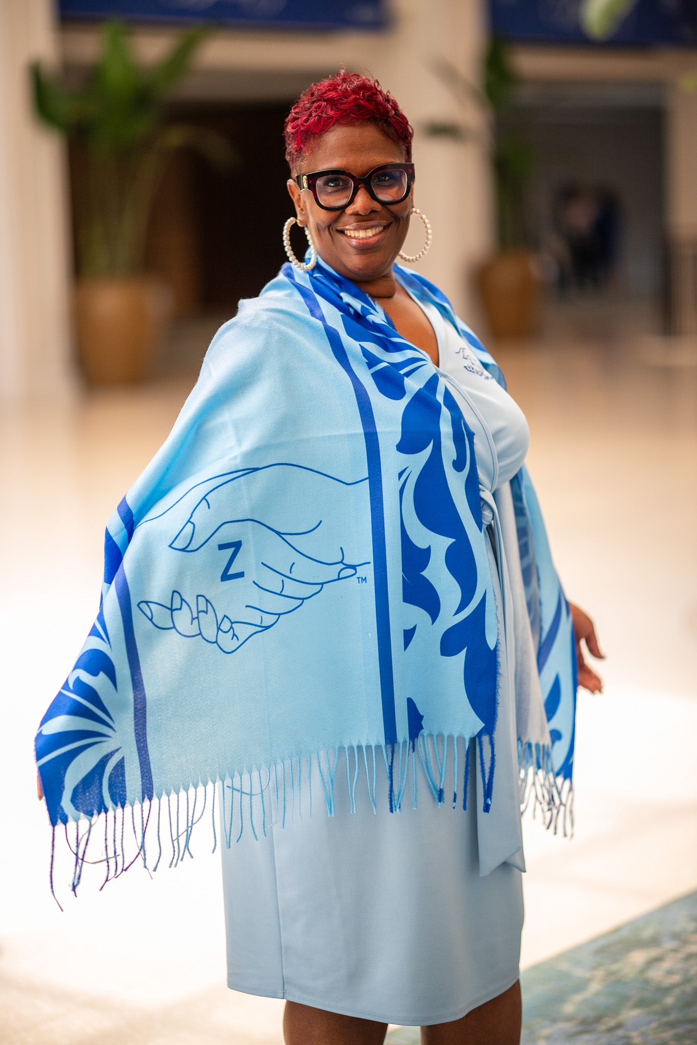 The Amicae Floral Heritage Shawl-thumbmail-3