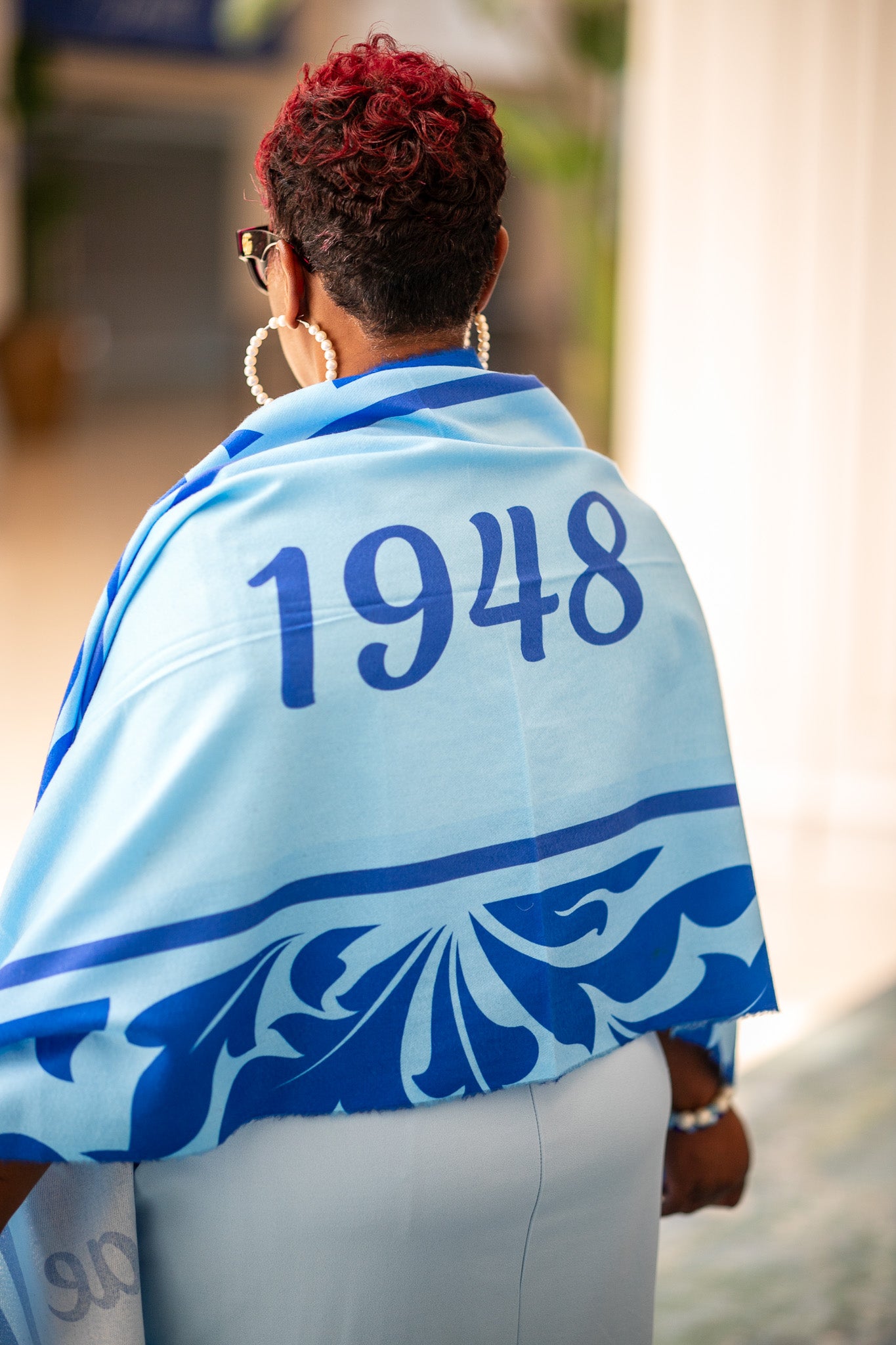 The Amicae Floral Heritage Shawl