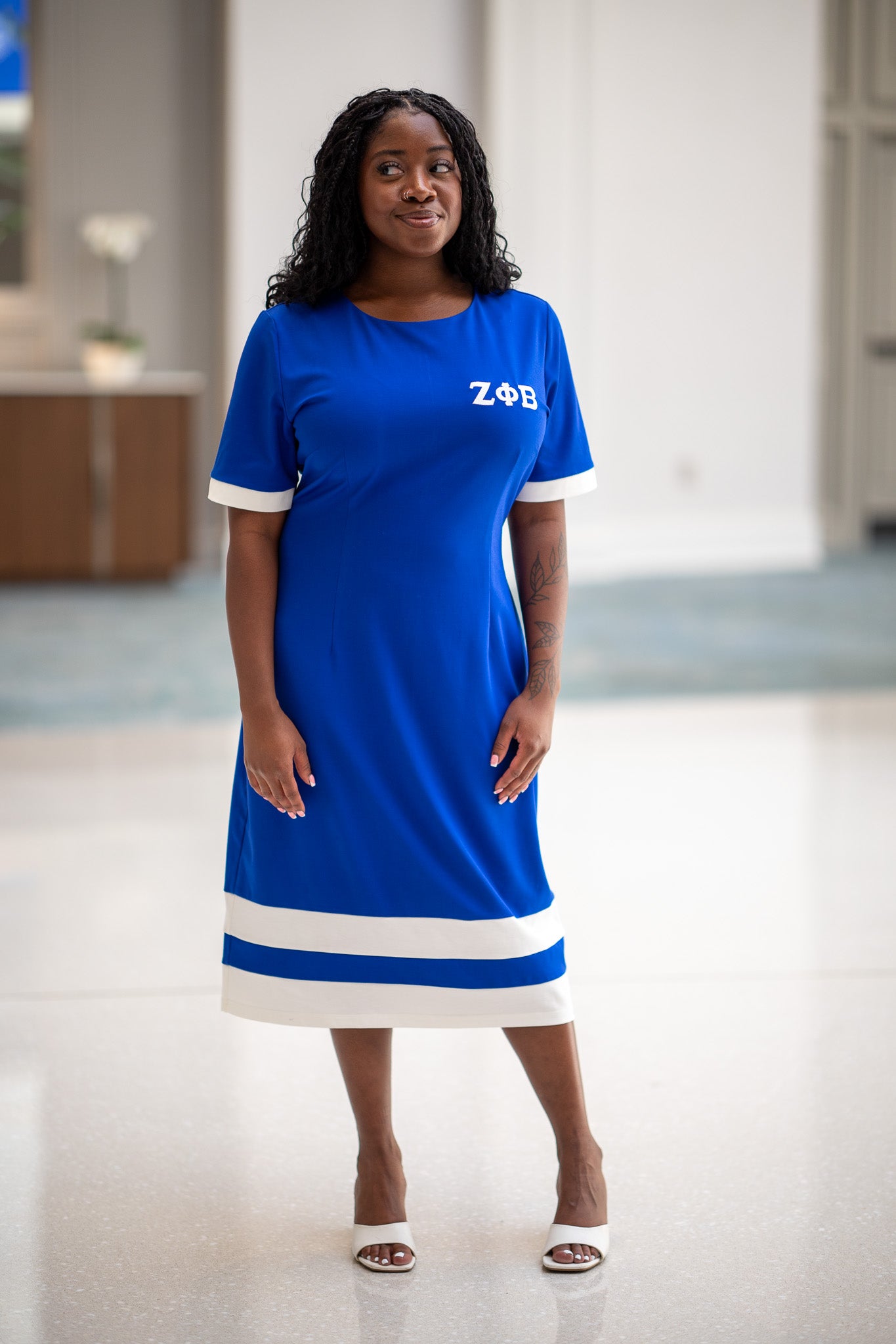 The Macy Zeta Phi Beta Midi Dress