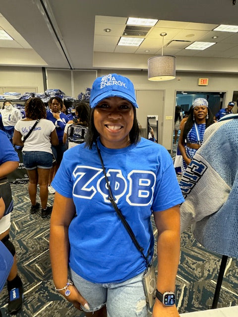 Zeta Phi Beta Big Zeta Energy HAT