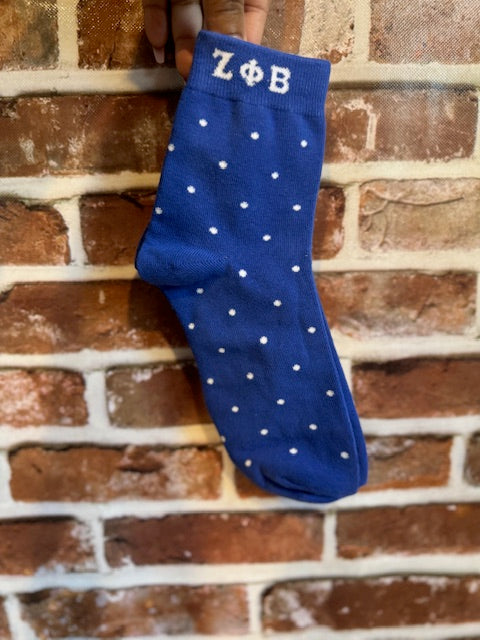 Polka Dot Zeta Socks