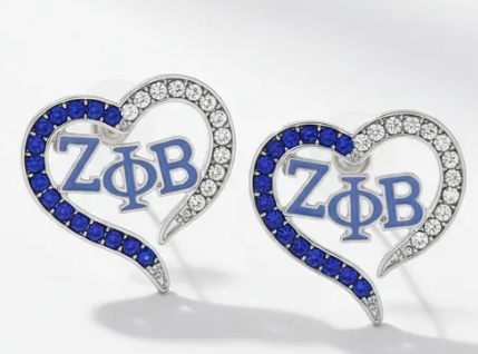 ZPB Heart Studs