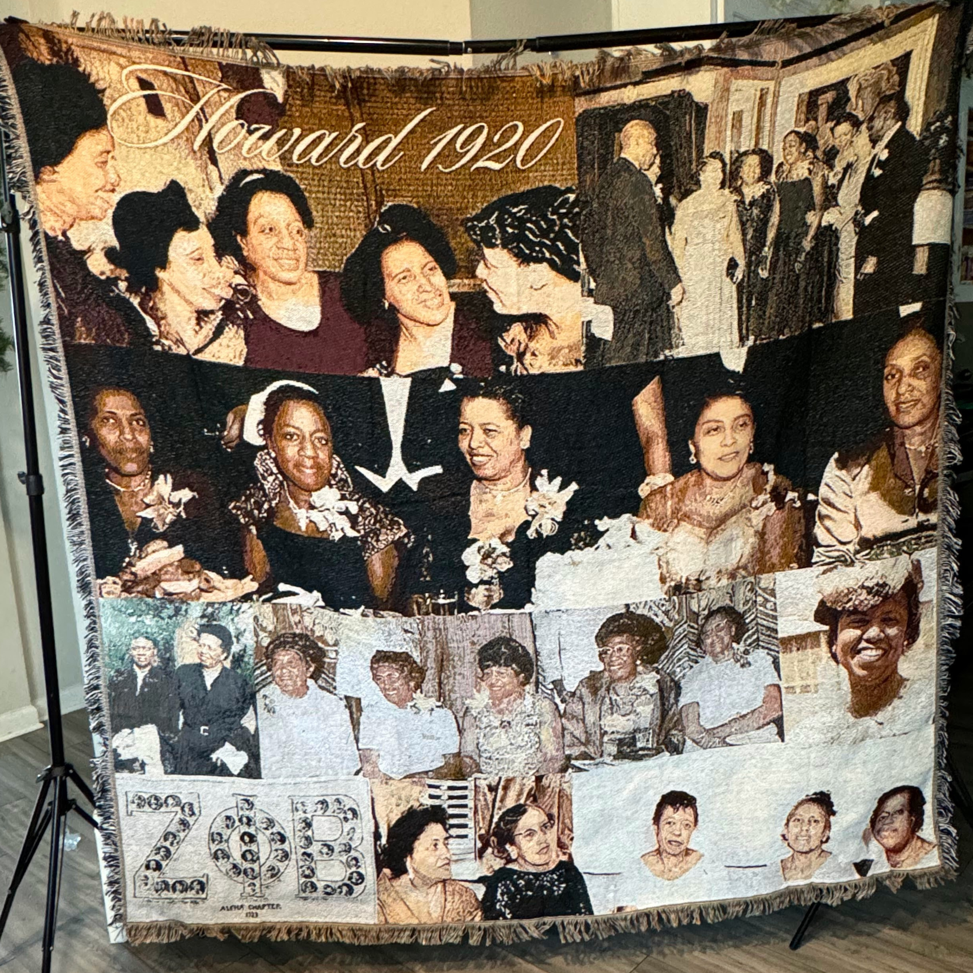 The Howard Woven Tapestry Blanket – Limited Edition