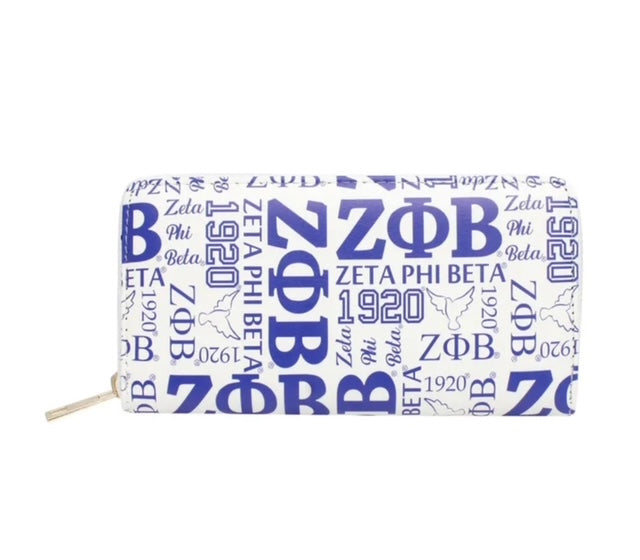 Zeta All Over Zipper WALLET