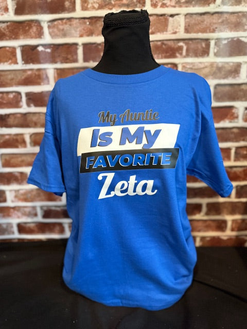 Auntie Favorite Zeta T- Shirt Pre-Order