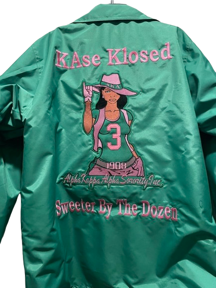 Alpha Kappa Alpha Line Jacket Reversible Only Took Five