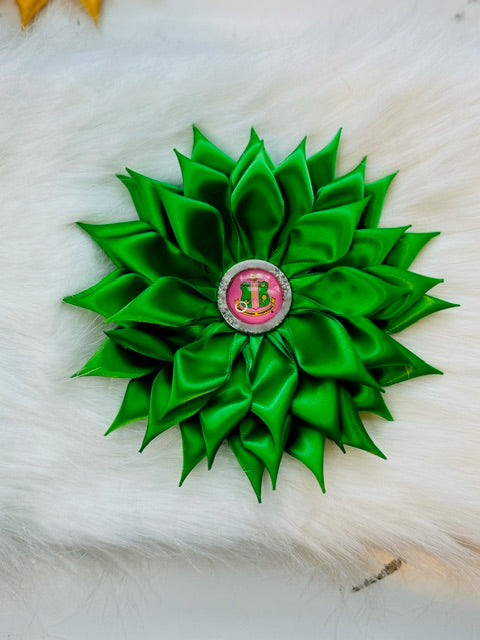 Green Shield Brooch