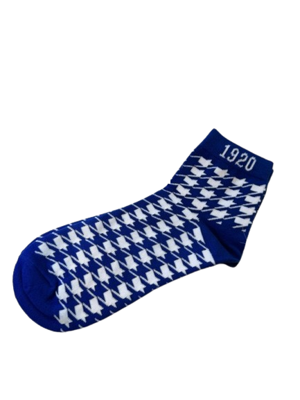 Houndstooth Zeta Socks