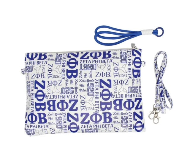 Zeta All Over Wristlet Pouch-thumbmail-1