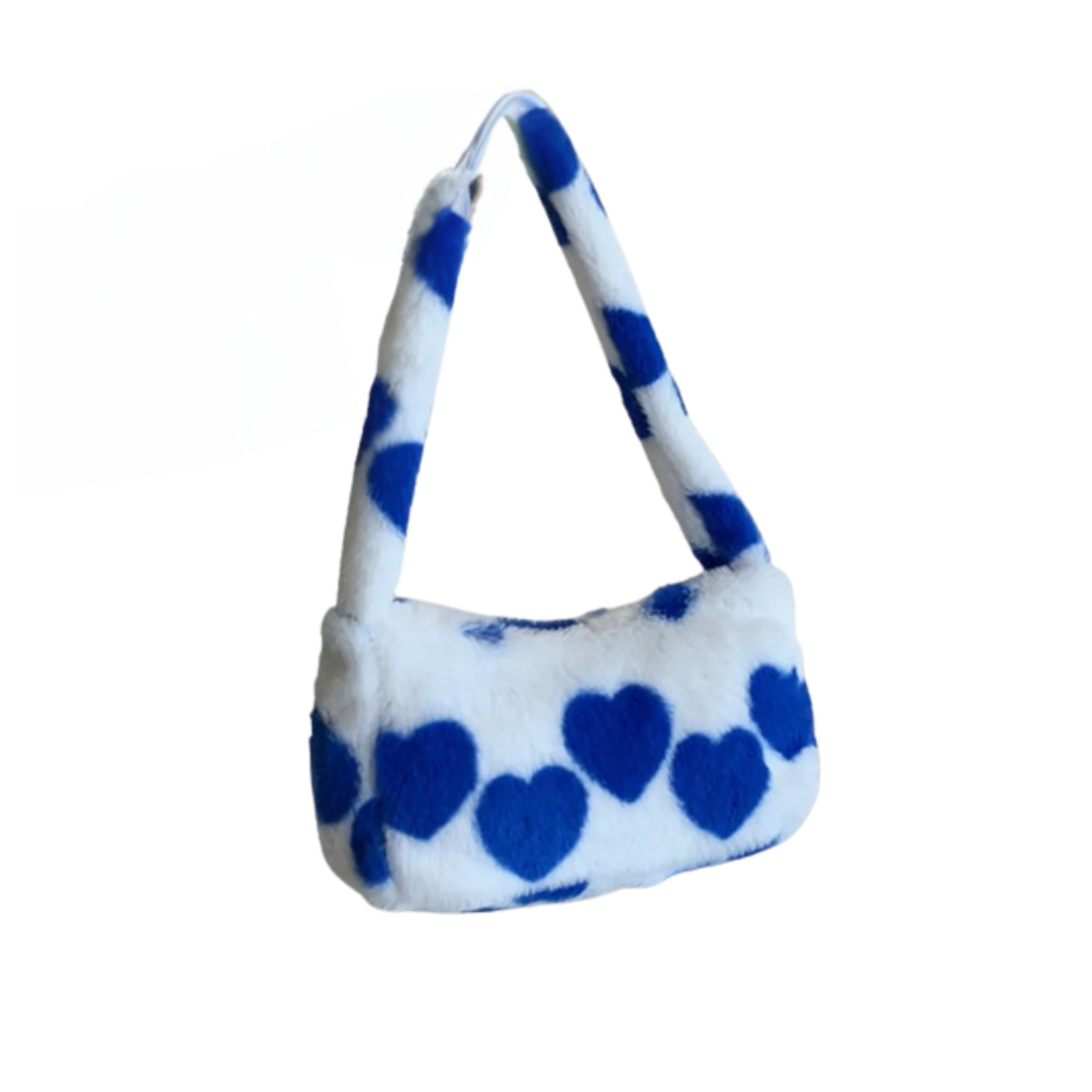 Blue Heart Small Bag