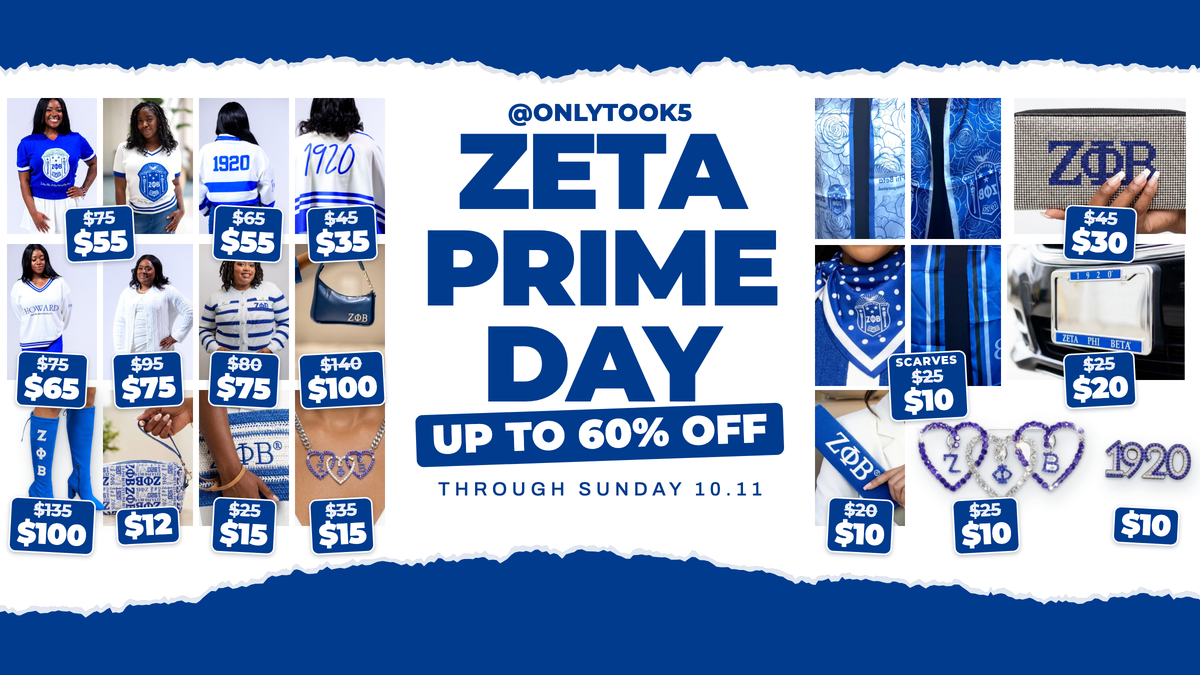 Zeta Prime Day, up to 60% off through Sunday 10.11