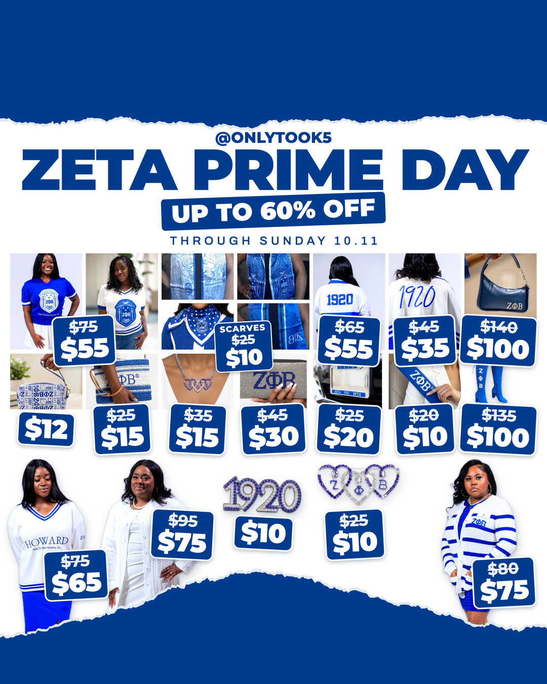 Zeta Prime Day: up to 60% off through Sunday 10.11
