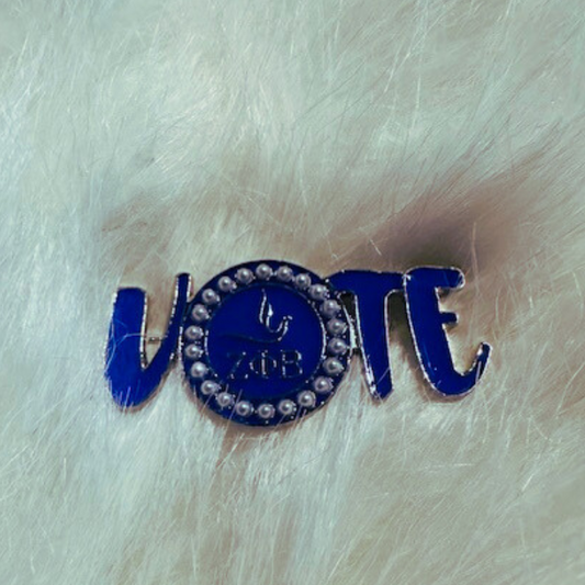 Zeta Vote Pin 2